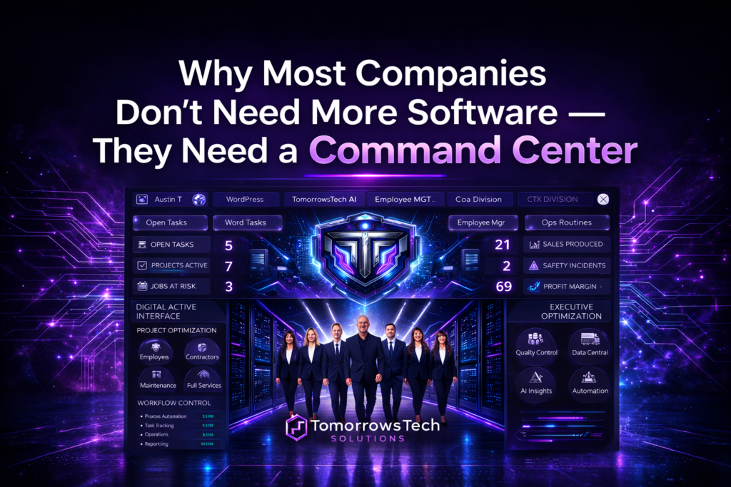 Why Most Companies Don't Need More Software — They Need a Command ...